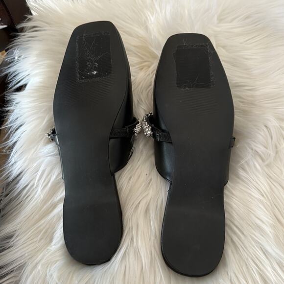 Nordstrom Rack | Guiliana Embellished Strap Mule Size 10 - Picture 8 of 11